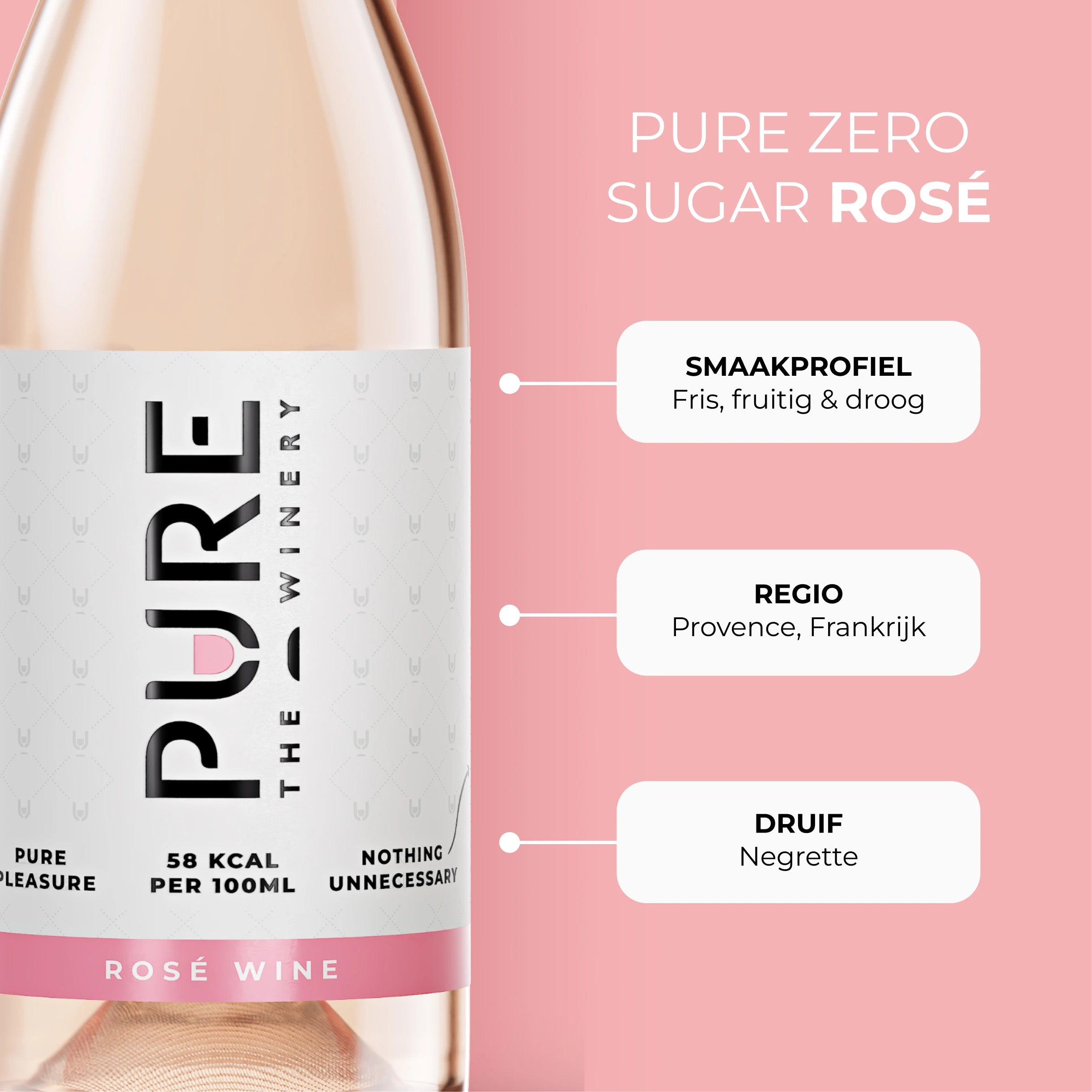 Zuckerfreier Roséwein