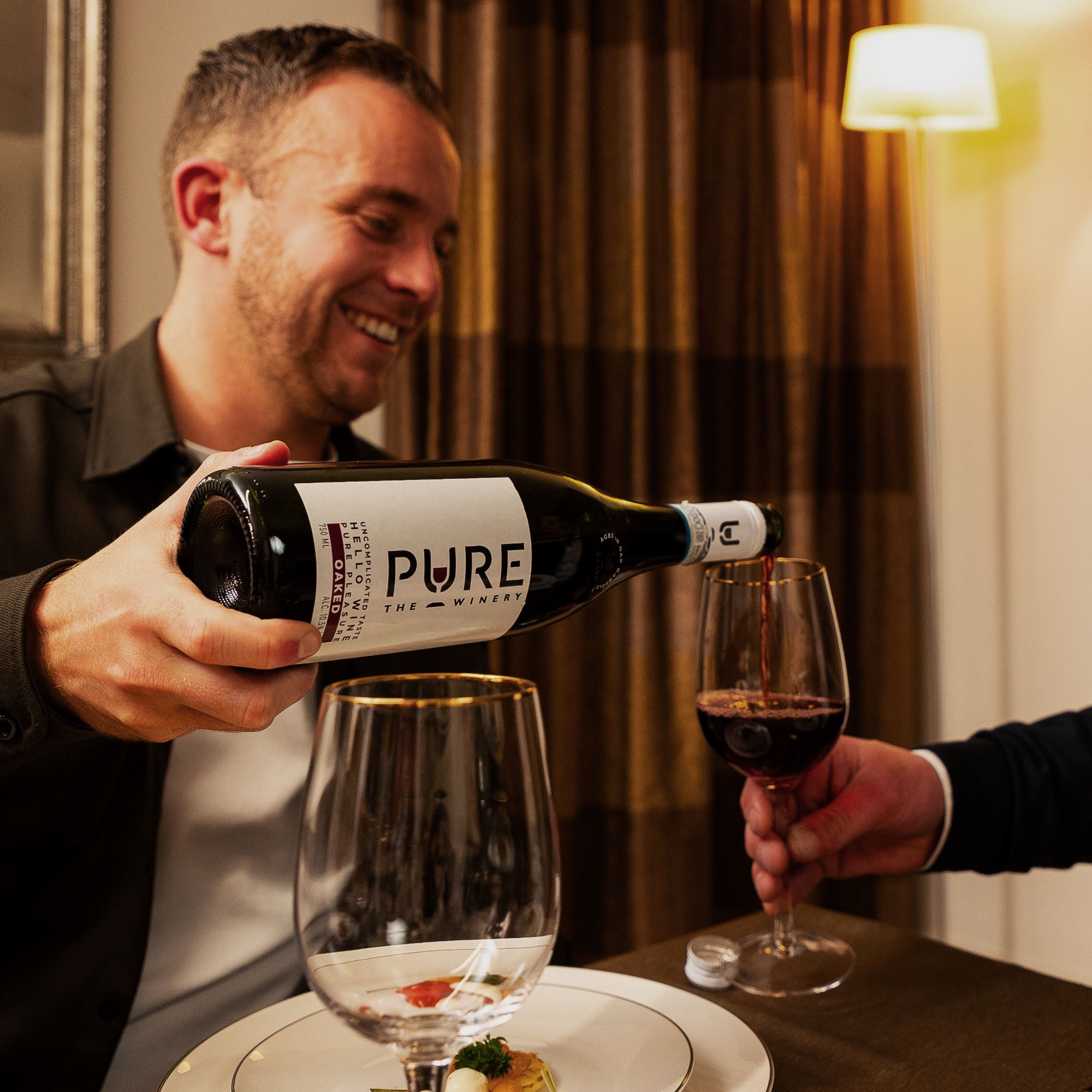 Zuckerfreier Oaked Rotwein