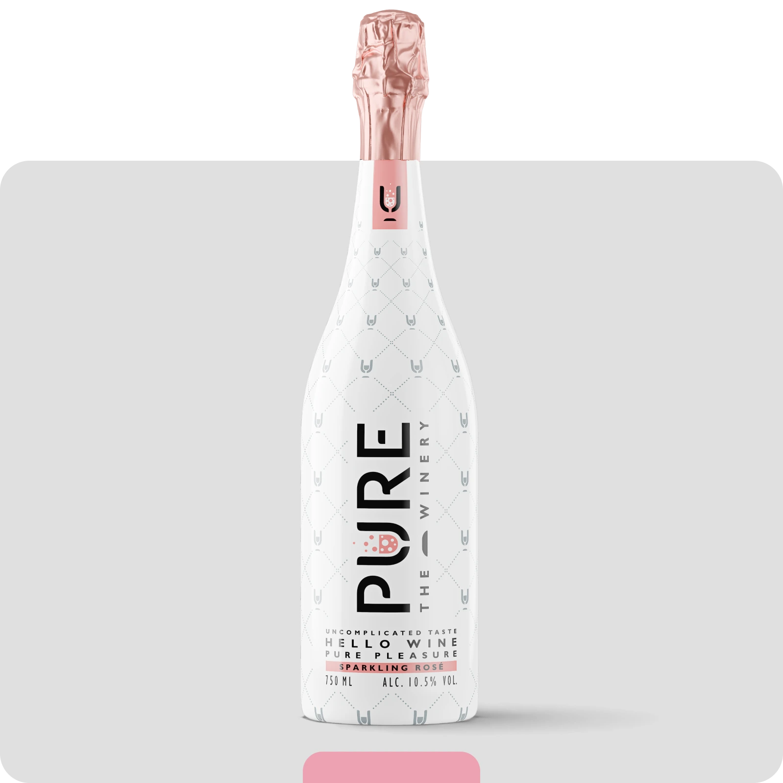 Zuckerfreier Schaumwein Rosé