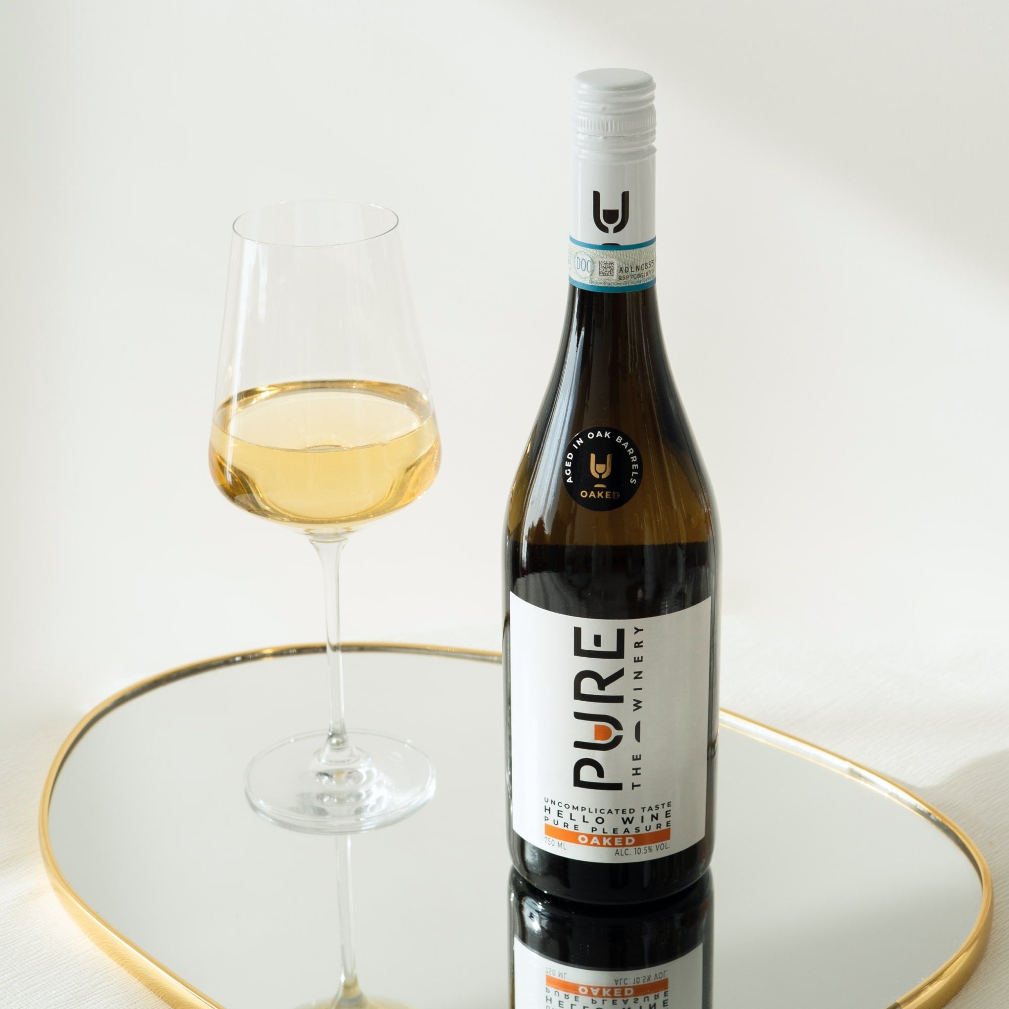 Zuckerfreier Oaked Weißwein