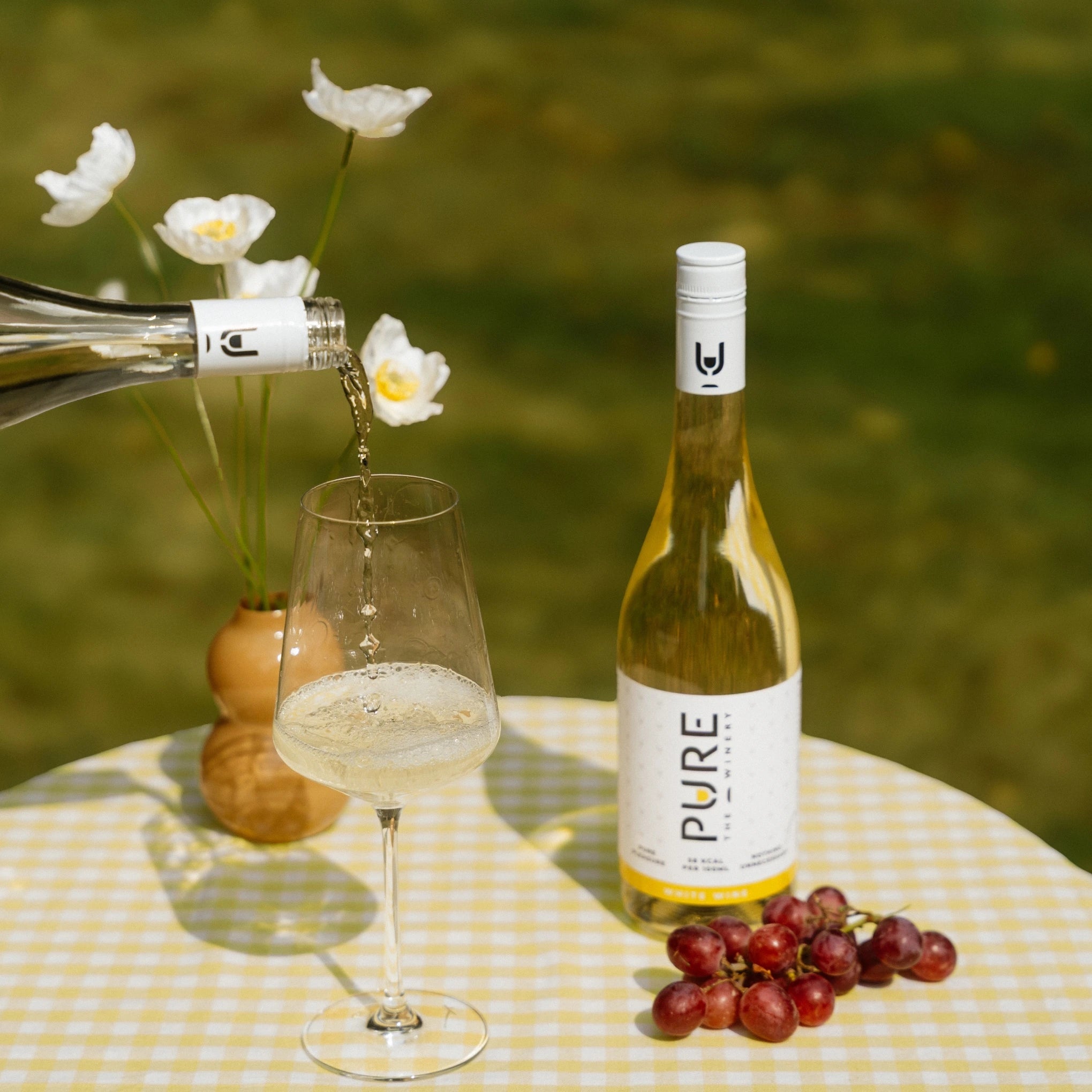 Zuckerfreier Weißwein