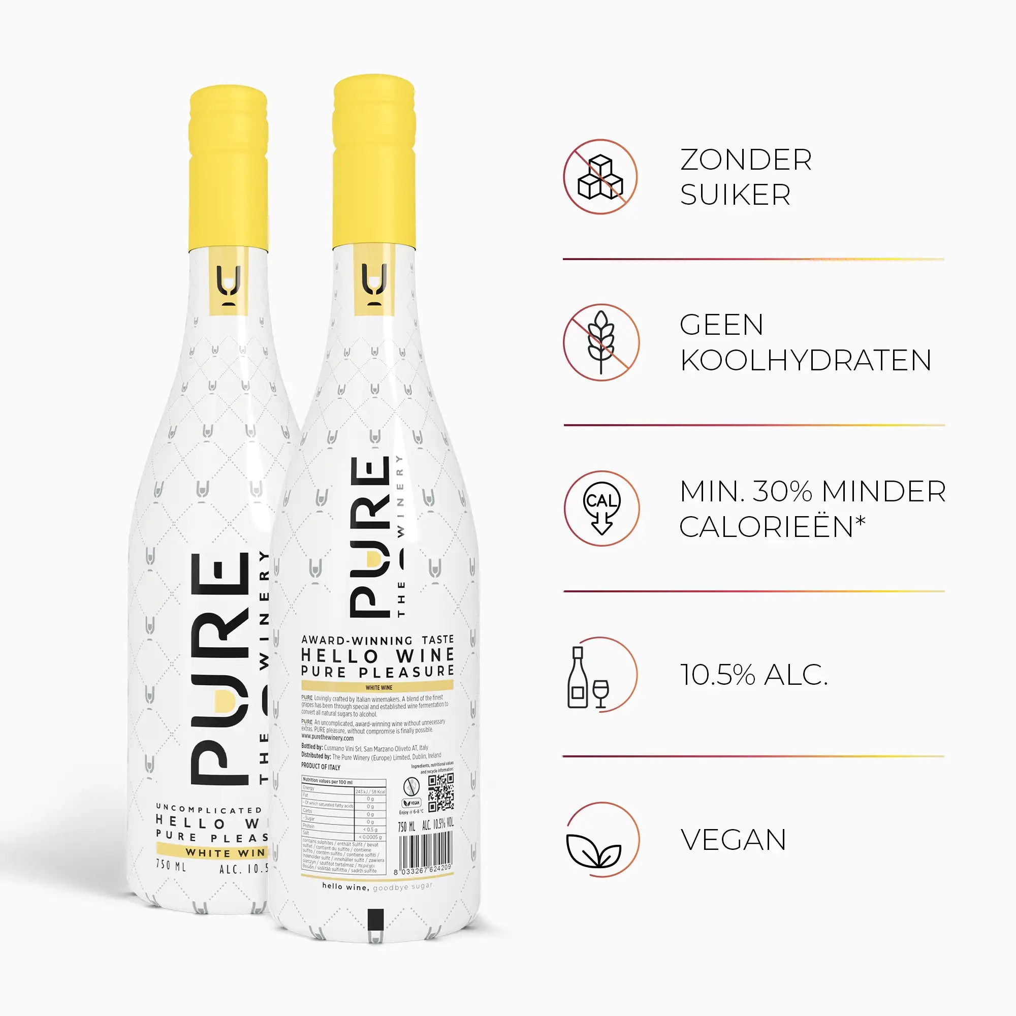 Zuckerfreier Weißwein