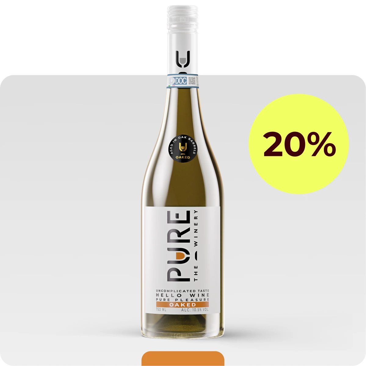 Zuckerfreier Oaked Weißwein