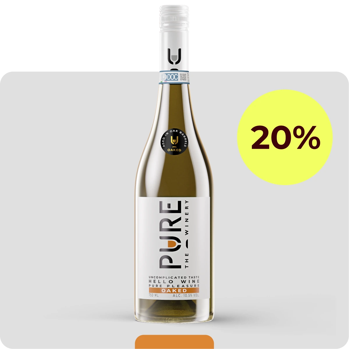 Zuckerfreier Oaked Weißwein