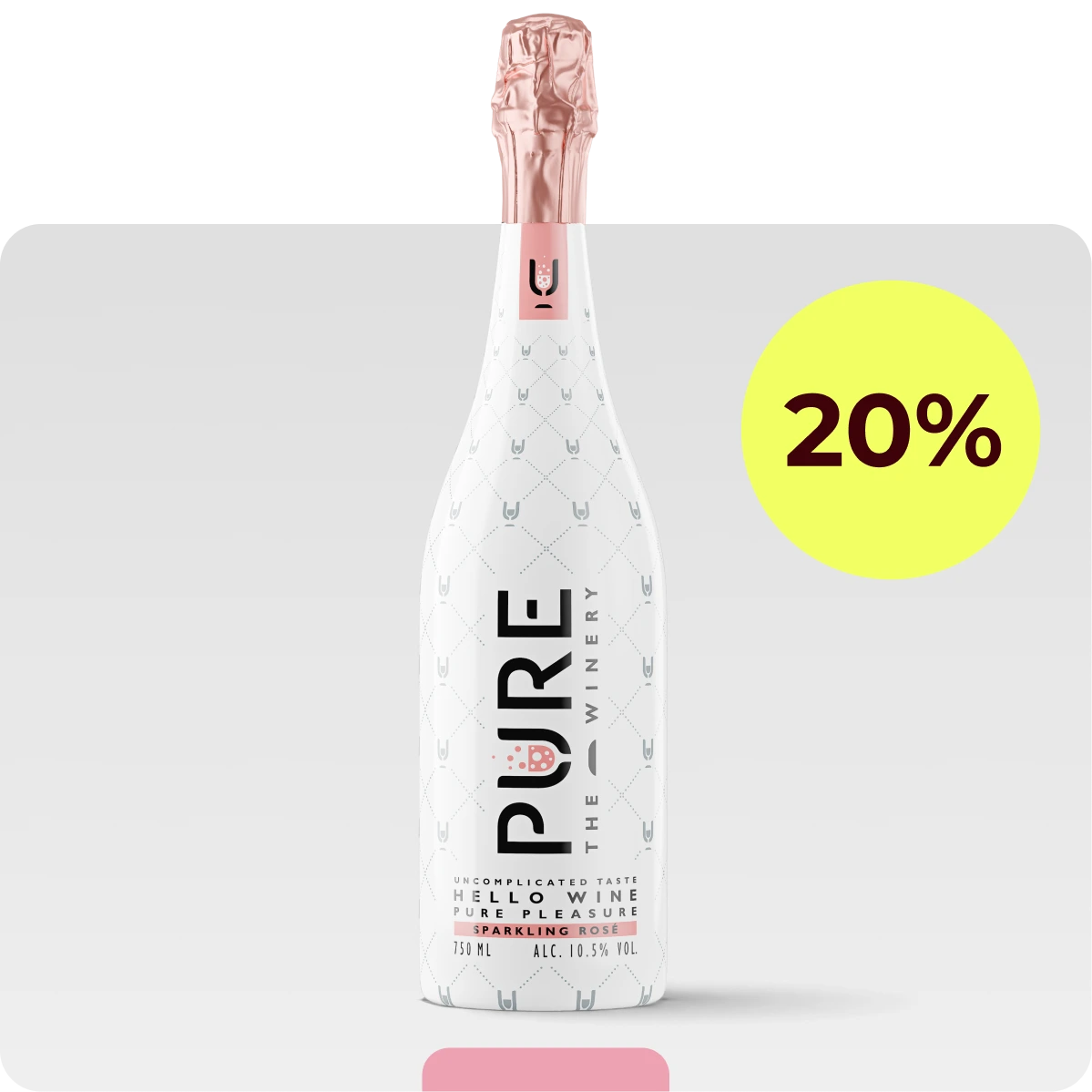 Zuckerfreier Schaumwein Rosé