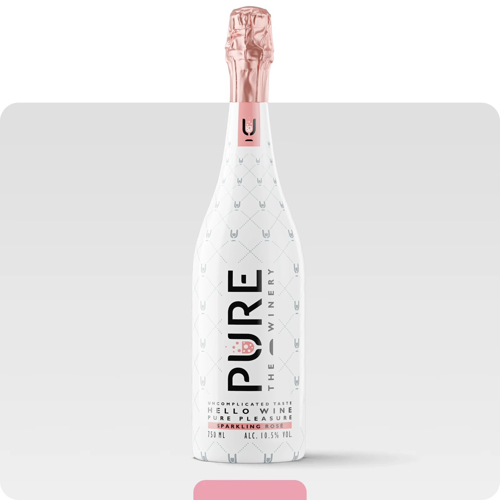 Zuckerfreier Schaumwein Rosé