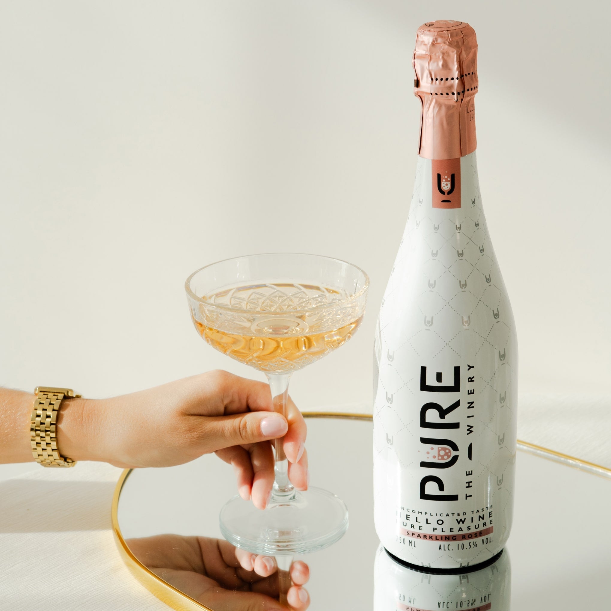 Zero Sugar Schaumwein Rosé